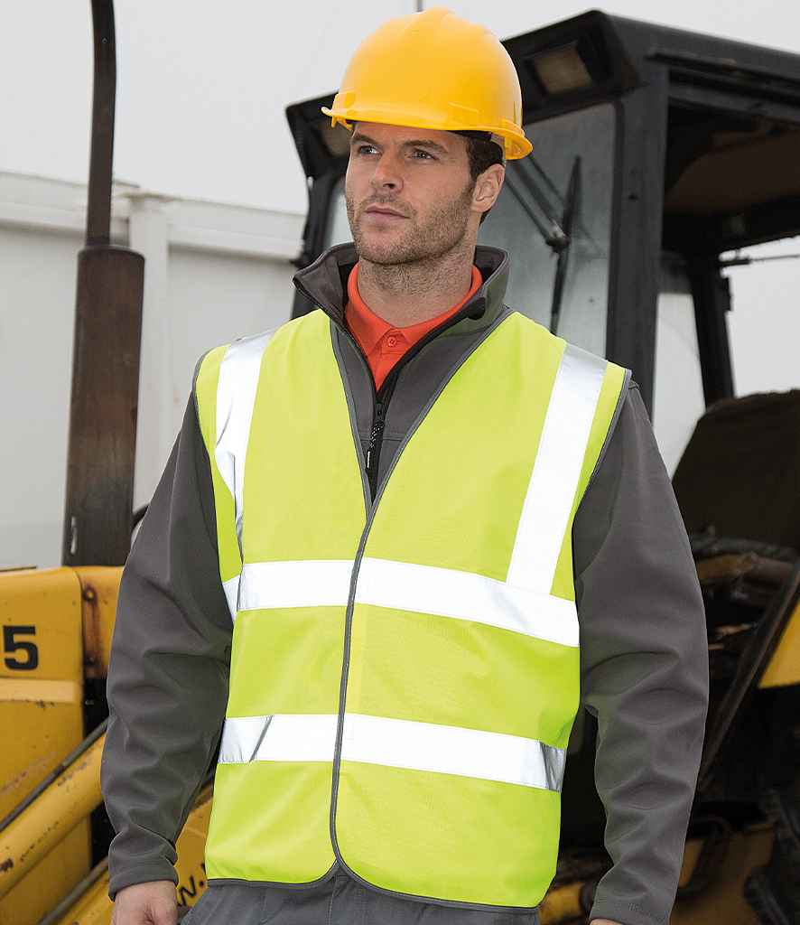 Result Core Hi-Vis Motorway Vest - Fluorescent Yellow