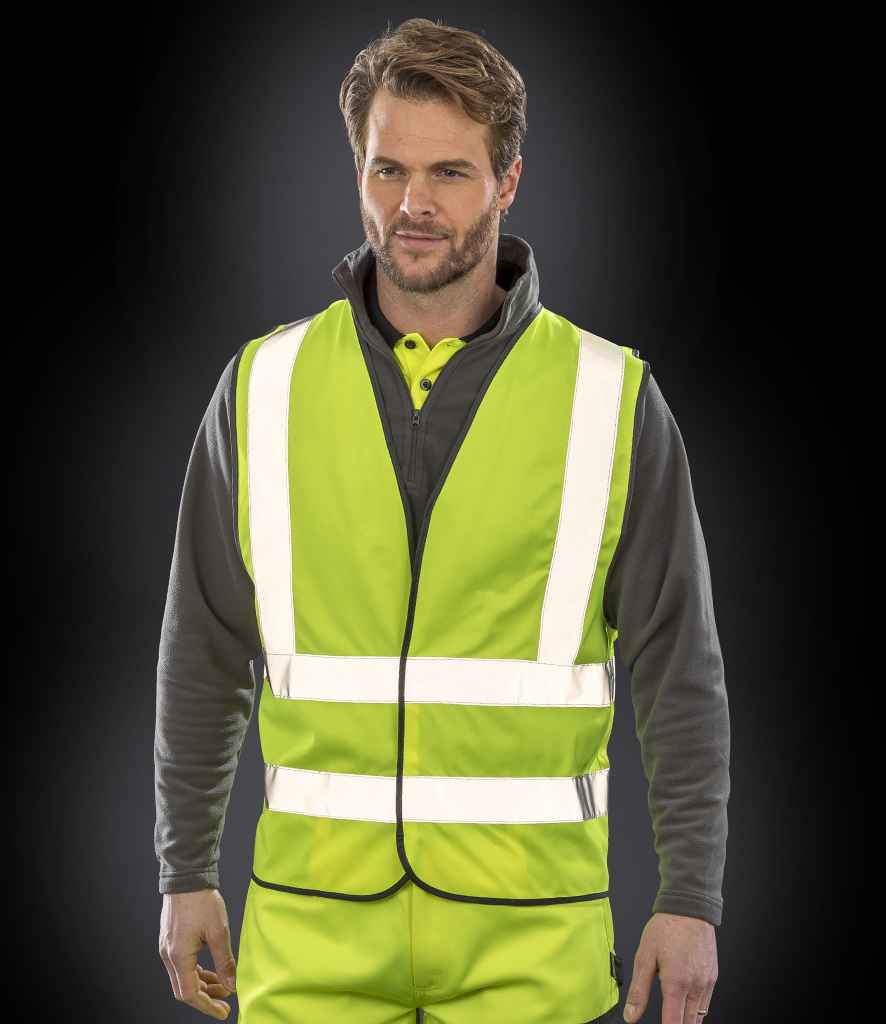 Result Core Hi-Vis Motorway Vest - Fluorescent Yellow