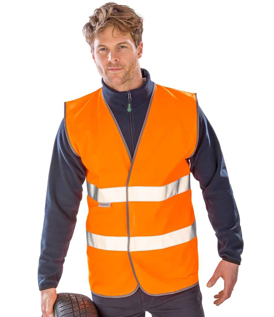 Result Safe-Guard Motorist Hi-Vis Safety Vest - Orange