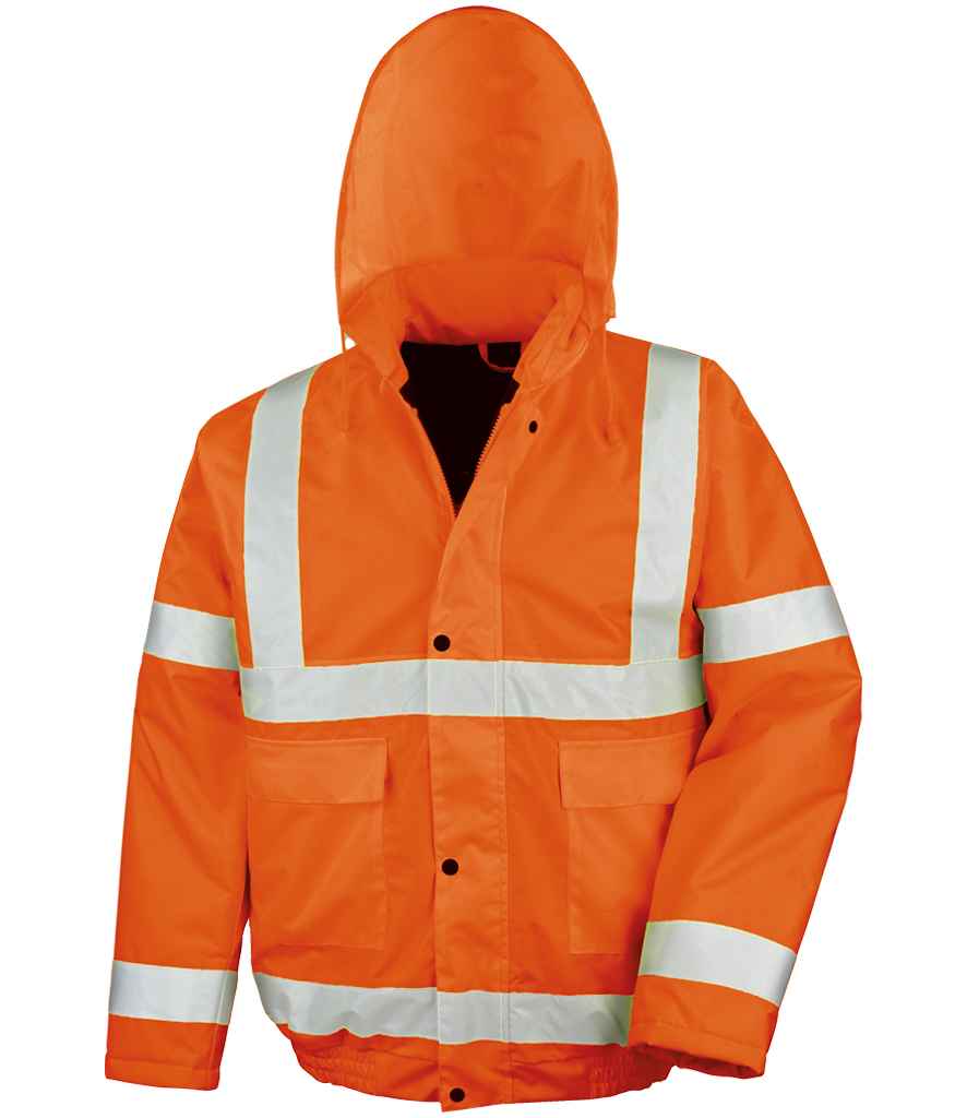 Result Core Hi-Vis Winter Blouson Jacket - Fluorescent Orange