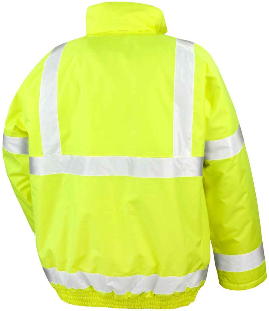 Result Core Hi-Vis Winter Blouson Jacket - Fluorescent Yellow