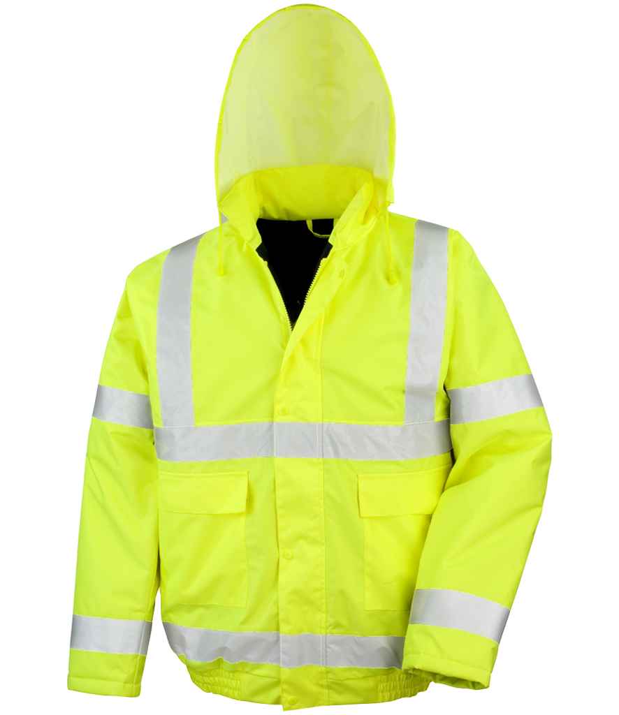 Result Core Hi-Vis Winter Blouson Jacket - Fluorescent Yellow