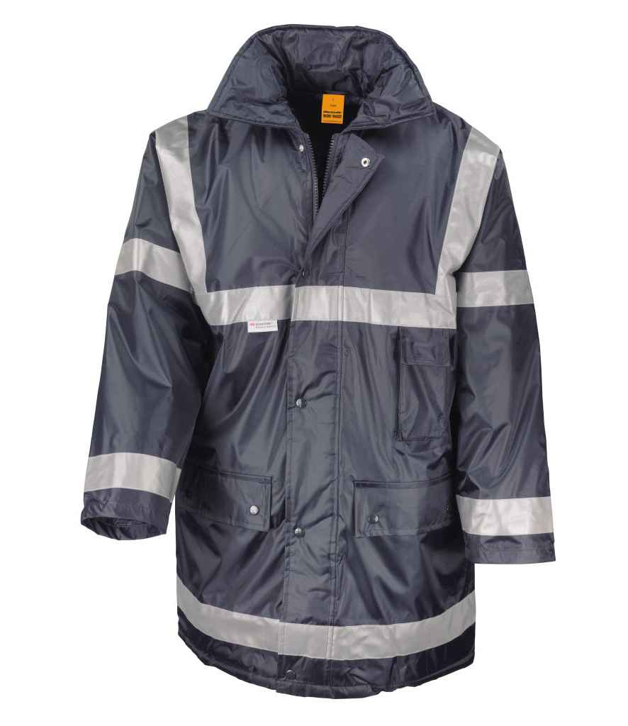 Result Work-Guard Management Coat - Navy