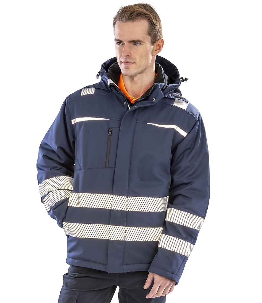 Result Safe-Guard Dynamic Soft Shell Jacket - Navy