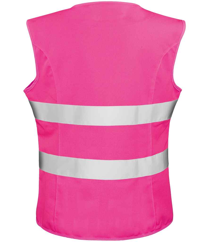 Result Safe-Guard Ladies Hi-Vis Vest - Fluorescent Pink