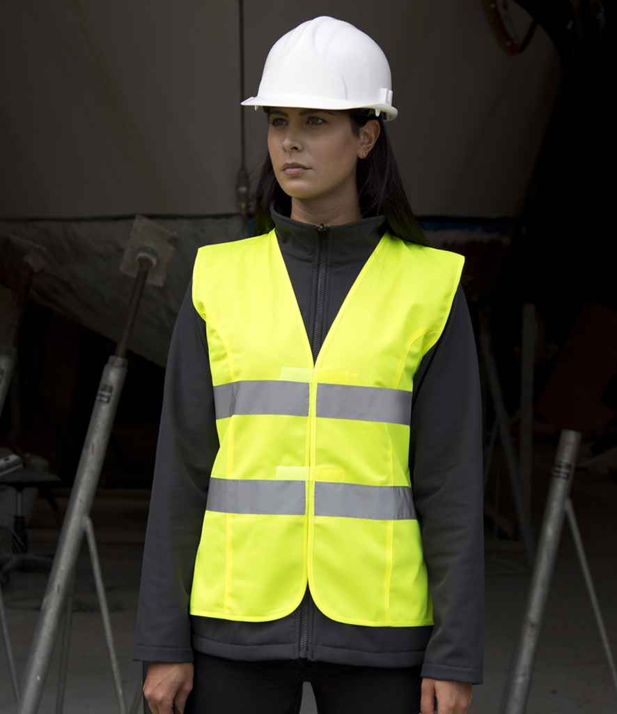 Result Safe-Guard Ladies Hi-Vis Vest - Fluorescent Pink