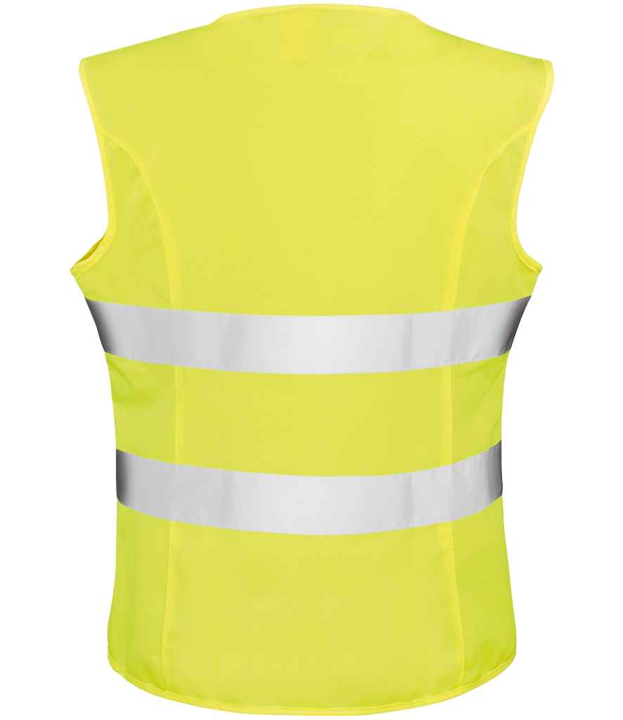 Result Safe-Guard Ladies Hi-Vis Vest - Fluorescent Yellow