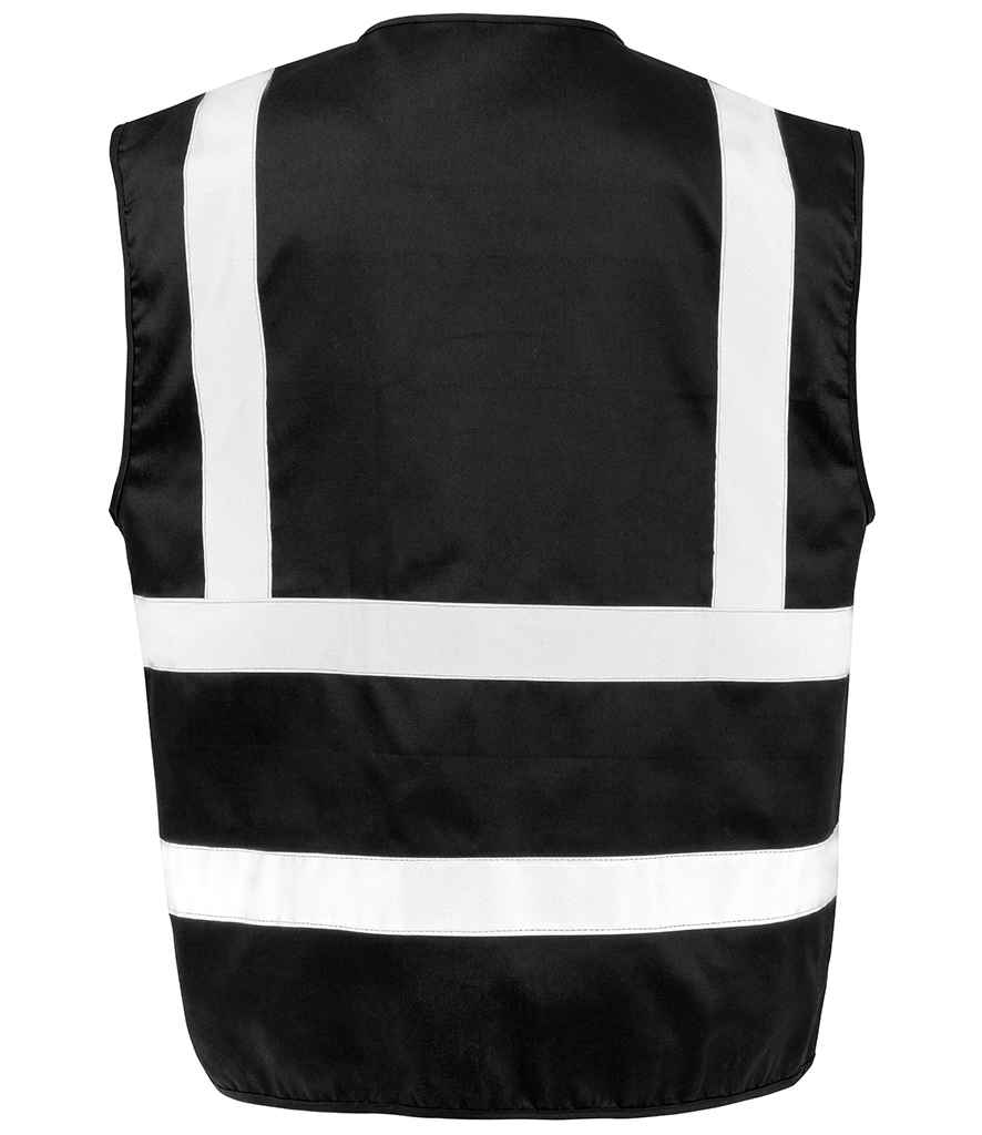 Result Safe-Guard Heavy Duty Poly/Cotton Security Vest - Black