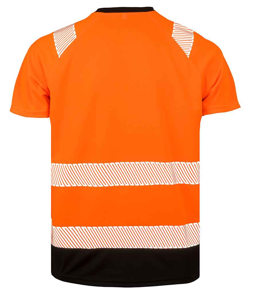 Result Recycled Safety T-Shirt - Fluorescent Orange