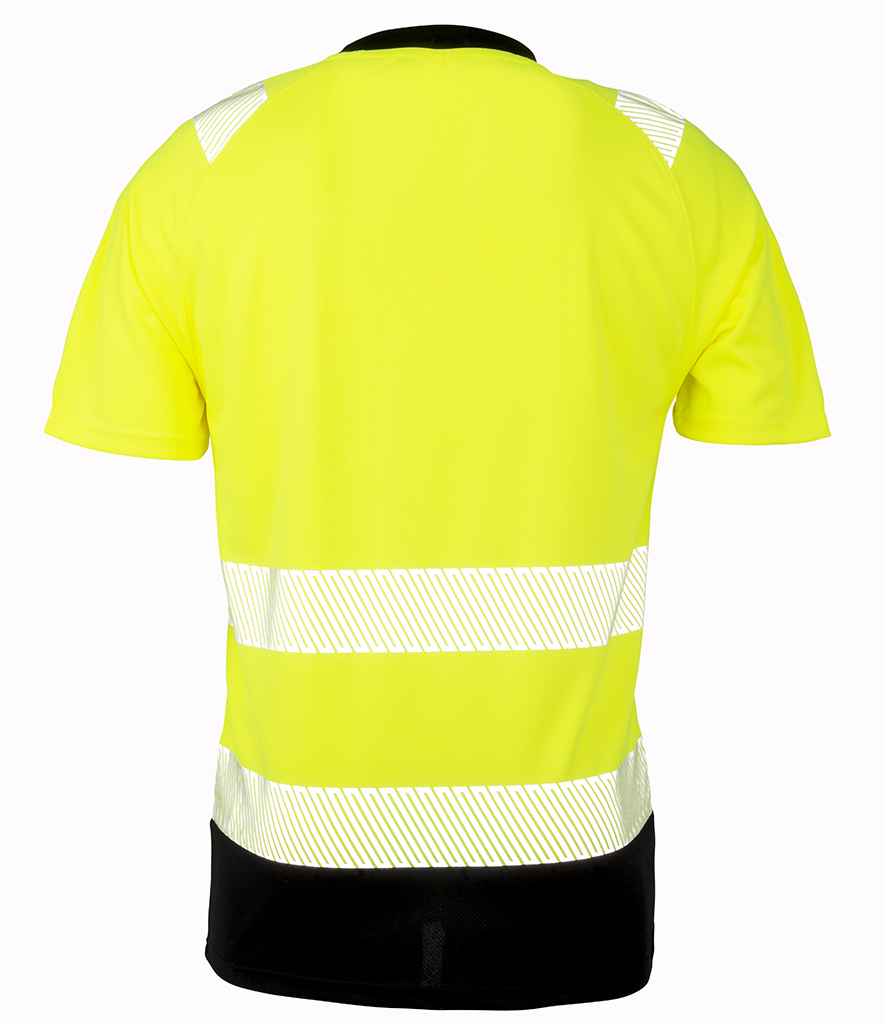 Result Recycled Safety T-Shirt - Fluorescent Yellow
