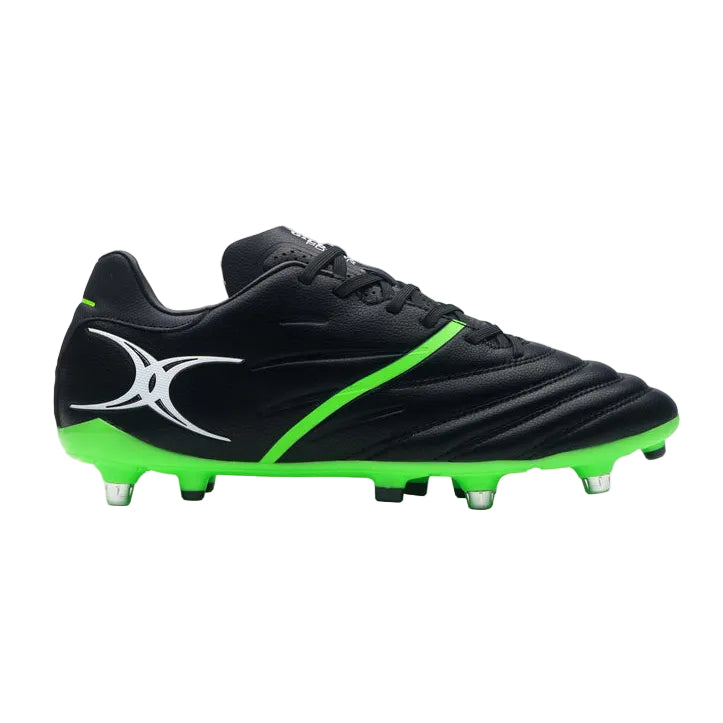 Gilbert Sidestep X20 Power 6S Fizz Green Boots Senior