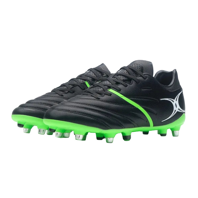 Gilbert Sidestep X20 Power 6S Fizz Green Boots Senior