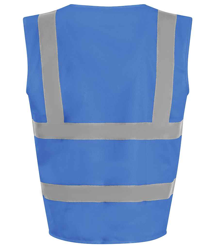 Pro RTX High Visibility Kids Waistcoat - Royal Blue