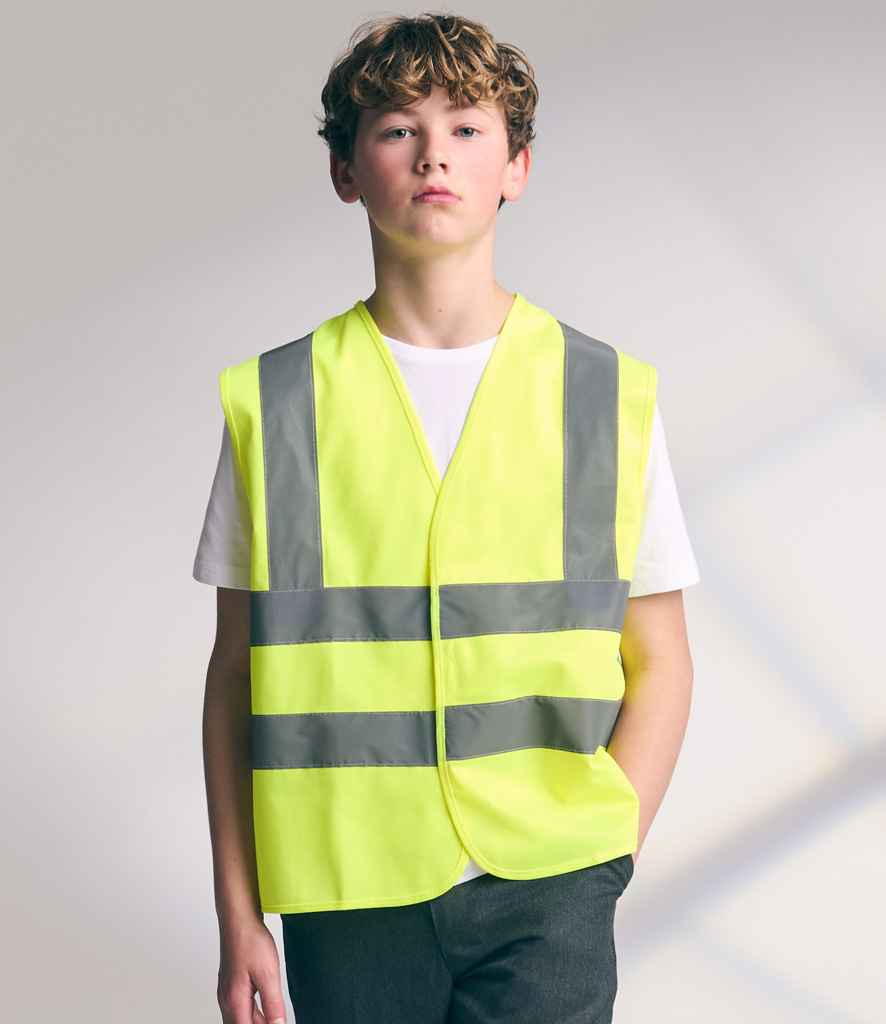Pro RTX High Visibility Kids Waistcoat - Yellow