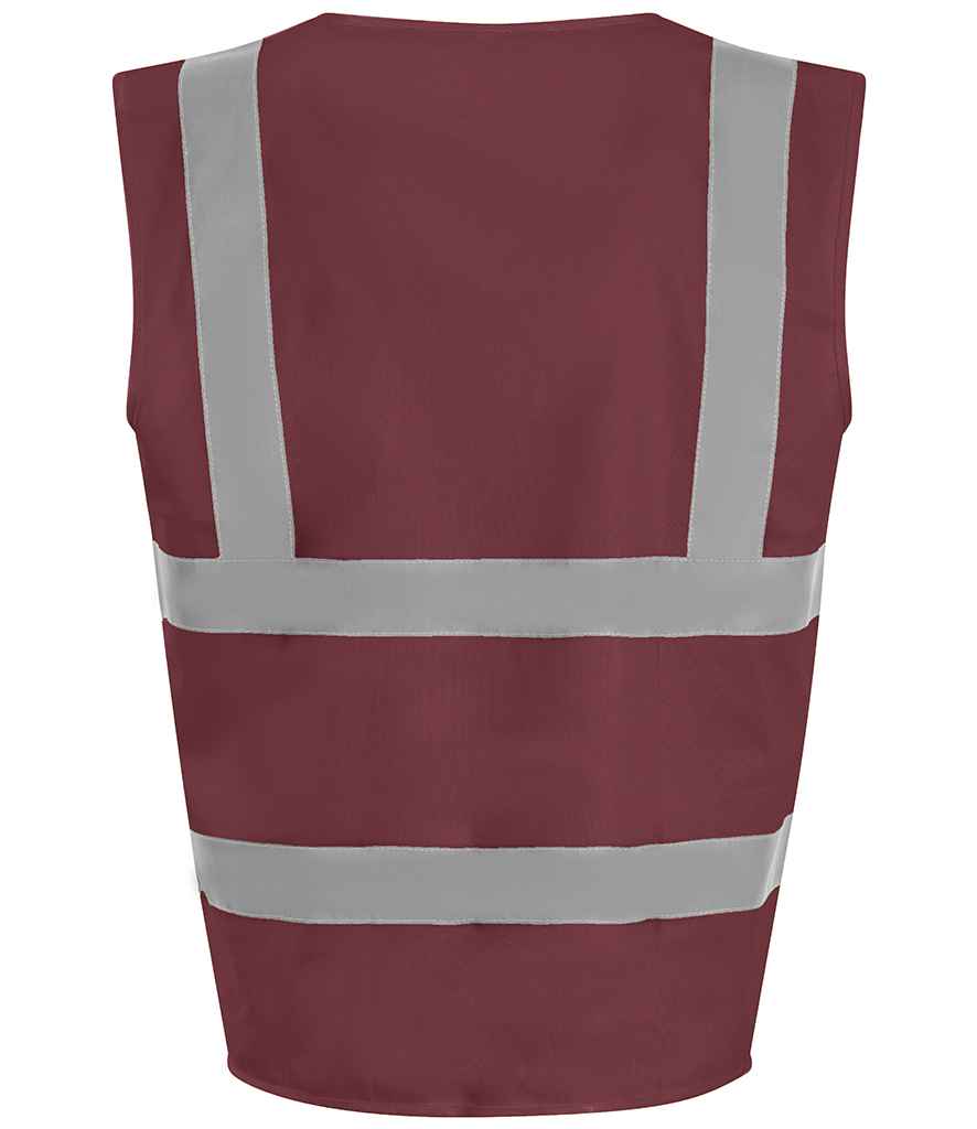 Pro RTX High Visibility Waistcoat - Part 1 - Maroon