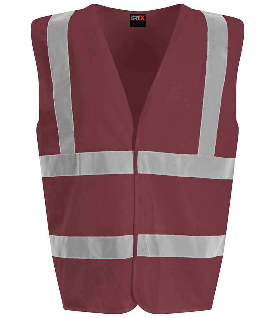 Pro RTX High Visibility Waistcoat - Part 1 - Maroon