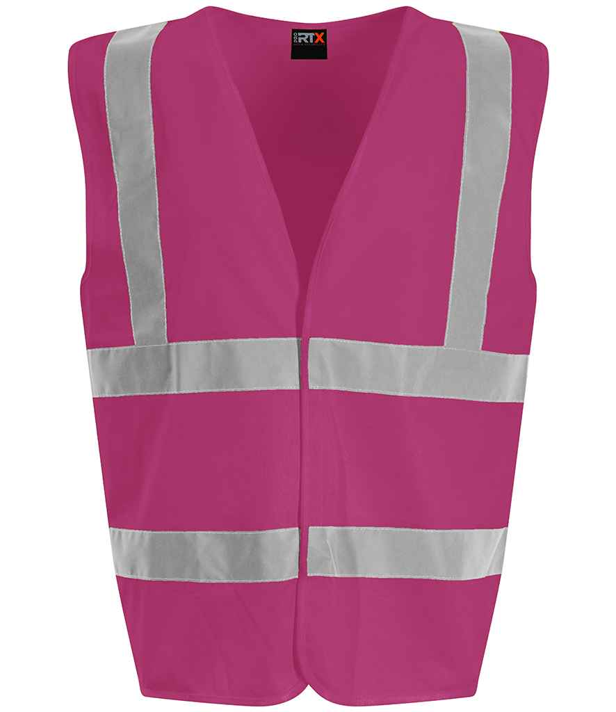 Pro RTX High Visibility Waistcoat - Part 1 - Raspberry