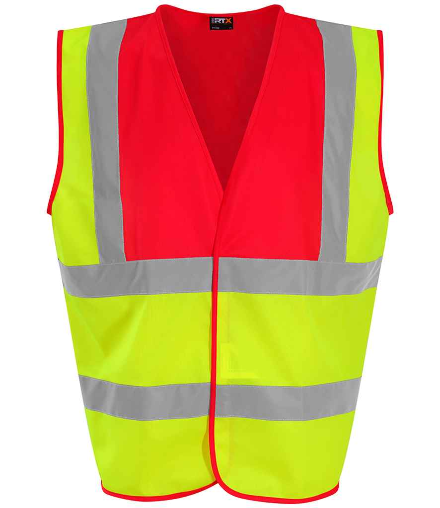 Pro RTX High Visibility Waistcoat - Part 2 - Yellow/Pink