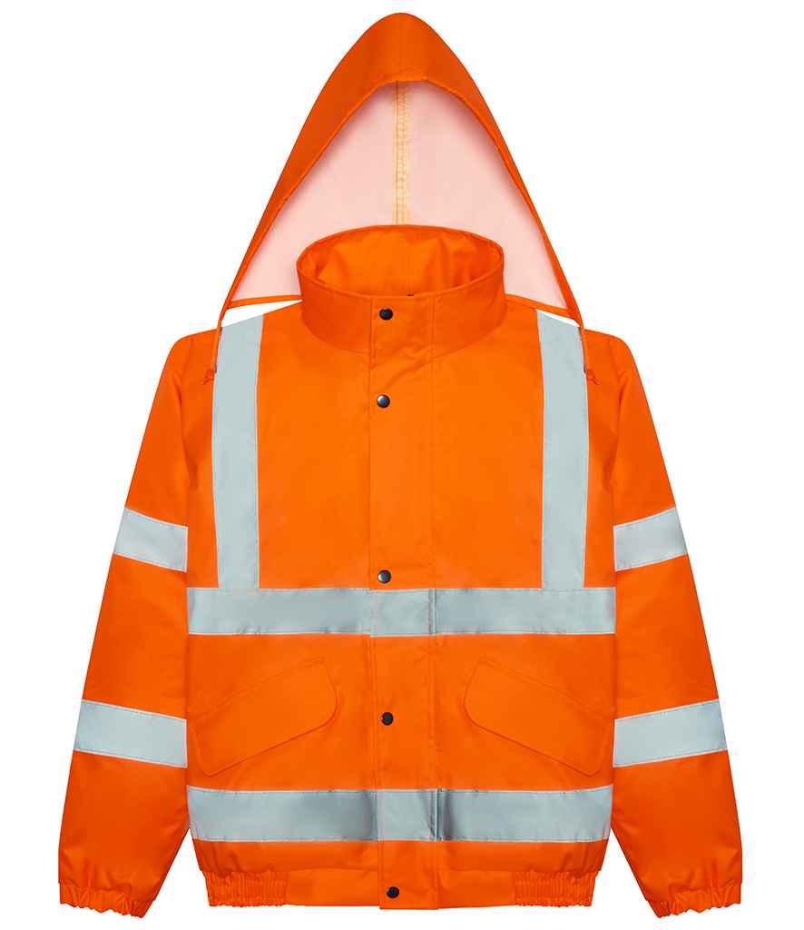 Pro RTX High Visibility Bomber Jacket - Orange