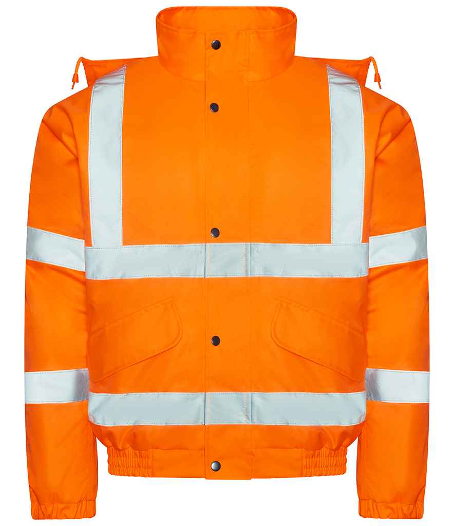 Pro RTX High Visibility Bomber Jacket - Orange