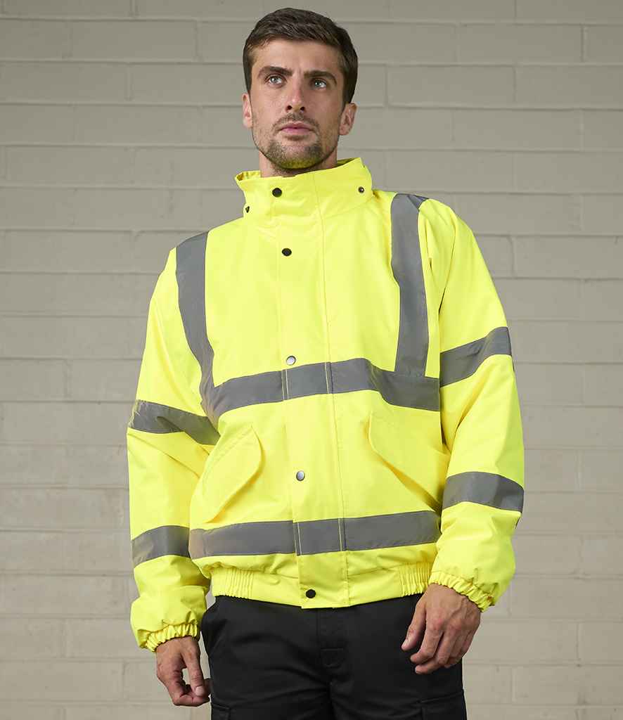 Pro RTX High Visibility Bomber Jacket - Yellow