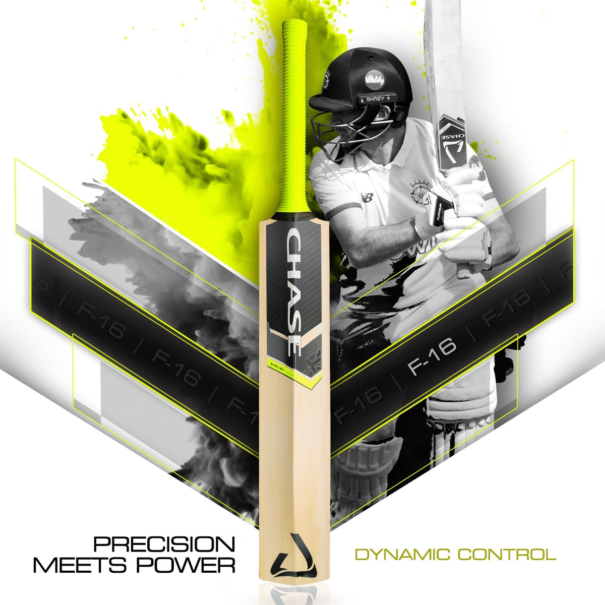 Chase F-16 | Select Performance | Junior Cricket Bat | Harrow-0
