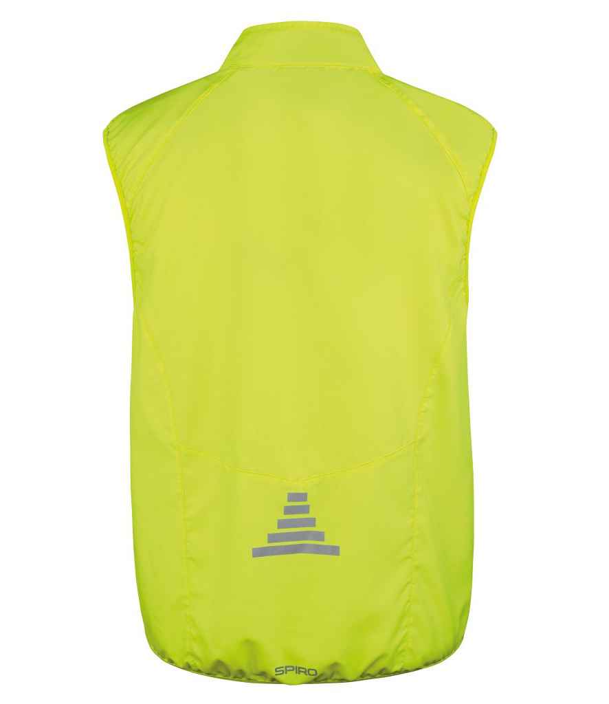Spiro Bikewear Crosslite Gilet - Neon Lime