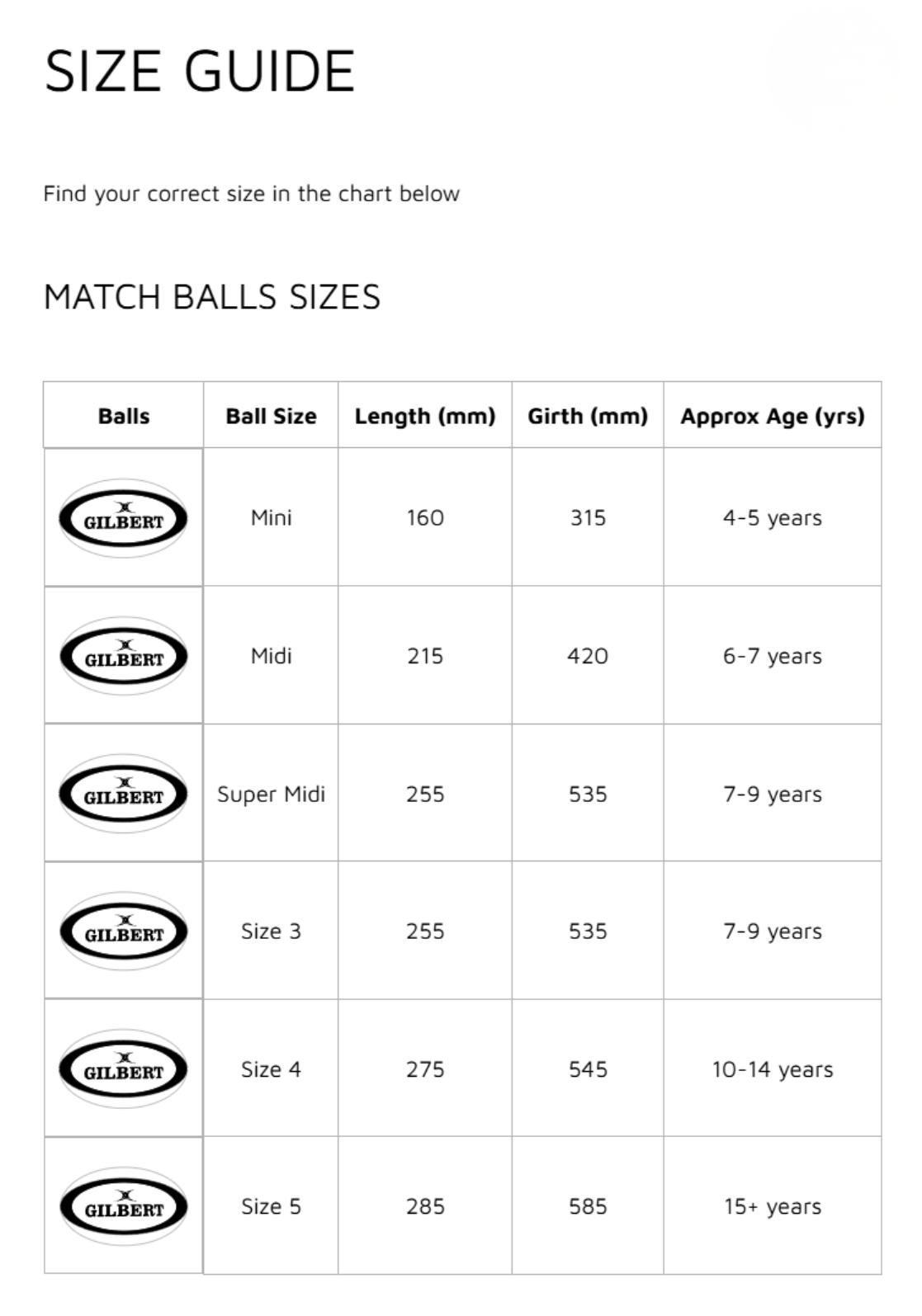 Gilbert Innovo Match Rugby Ball
