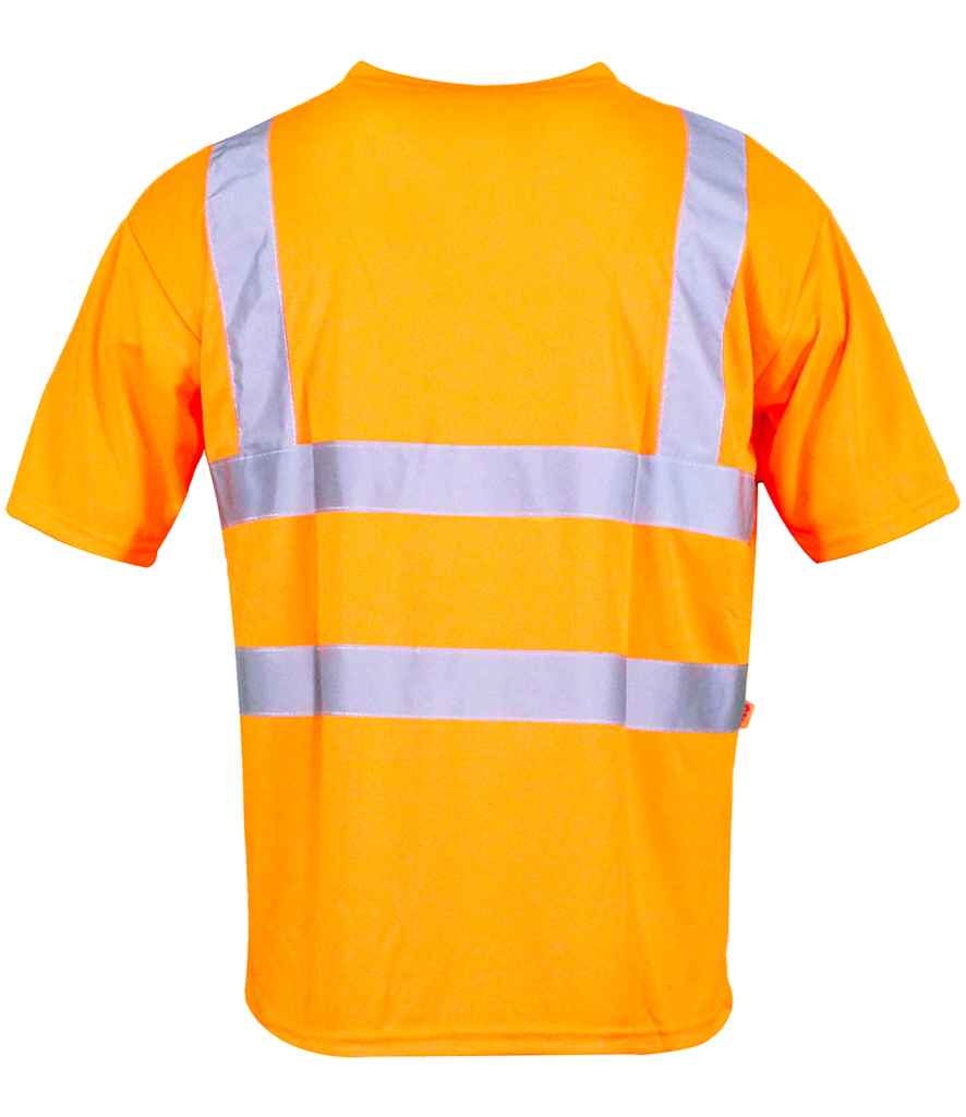Warrior Hi-Vis T-Shirt - Fluorescent Orange