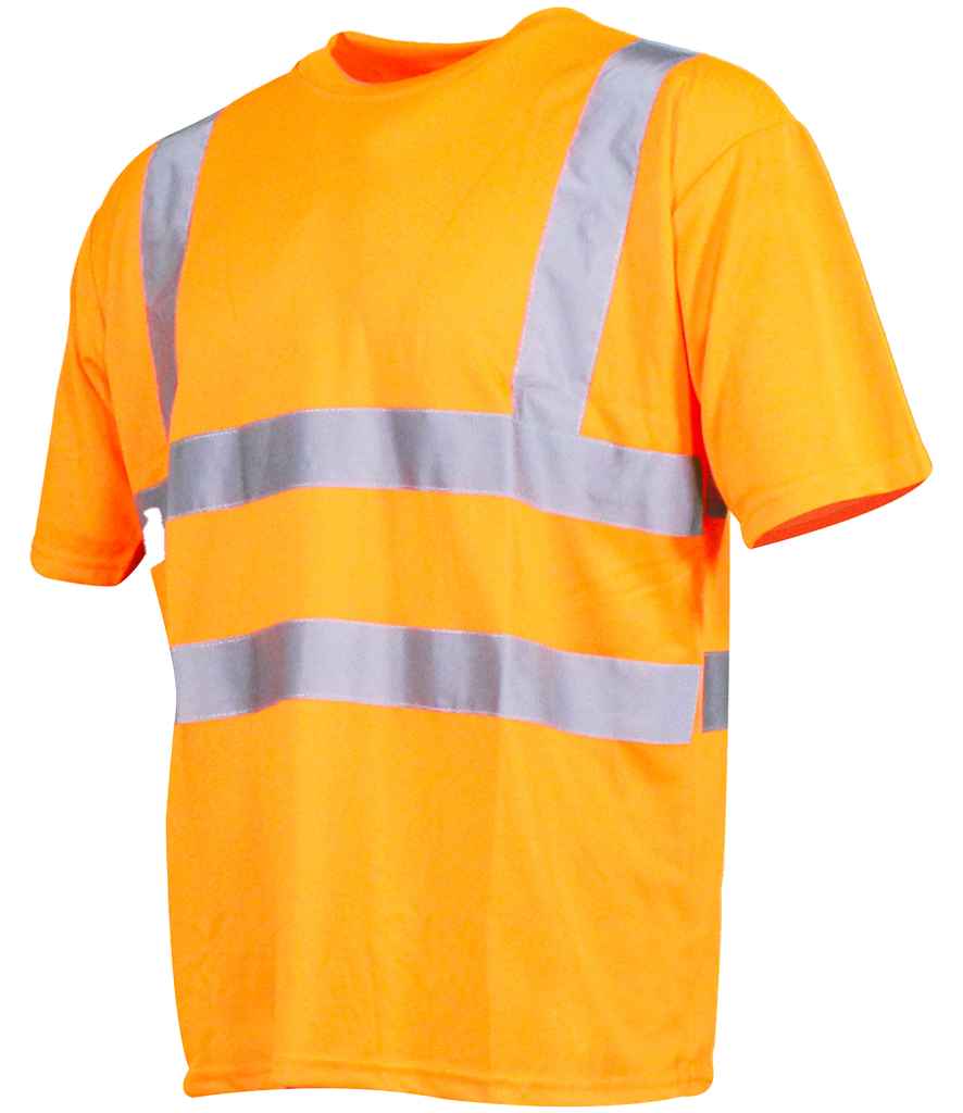 Warrior Hi-Vis T-Shirt - Fluorescent Orange