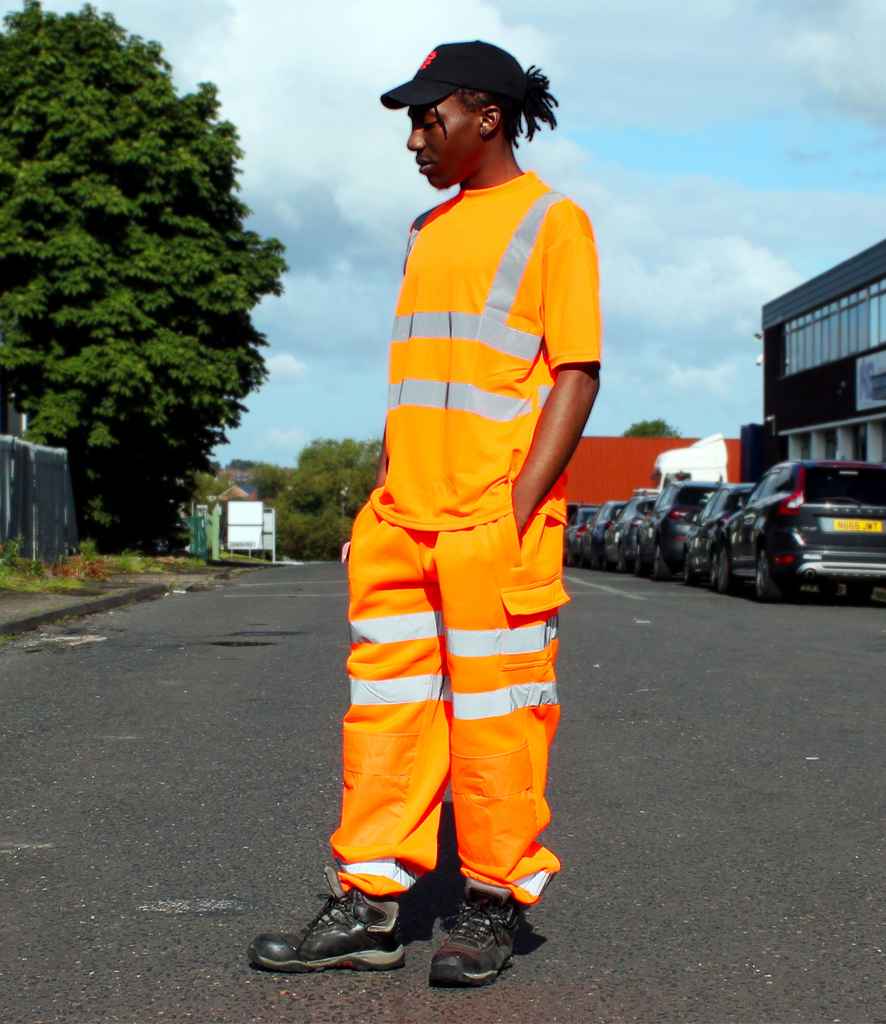 Warrior Hi-Vis T-Shirt - Fluorescent Orange