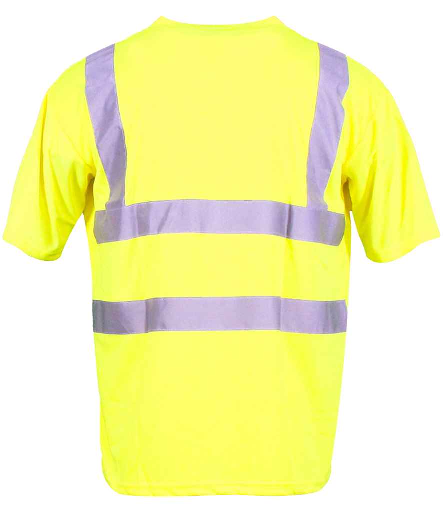 Warrior Hi-Vis T-Shirt - Fluorescent Yellow