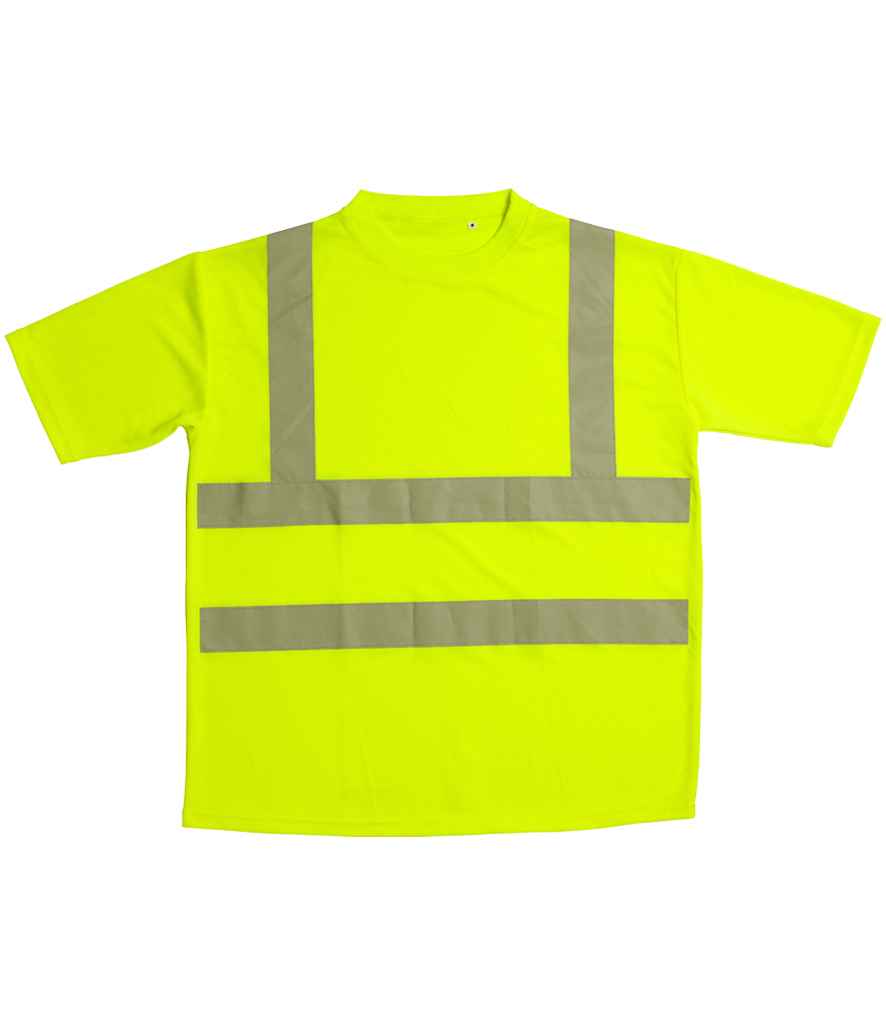 Warrior Hi-Vis T-Shirt - Fluorescent Yellow