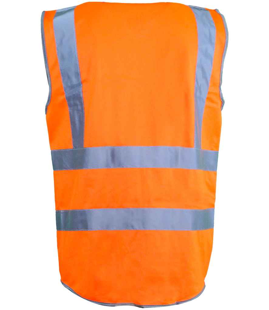 Warrior Hi-Vis Executive Waistcoat - Orange