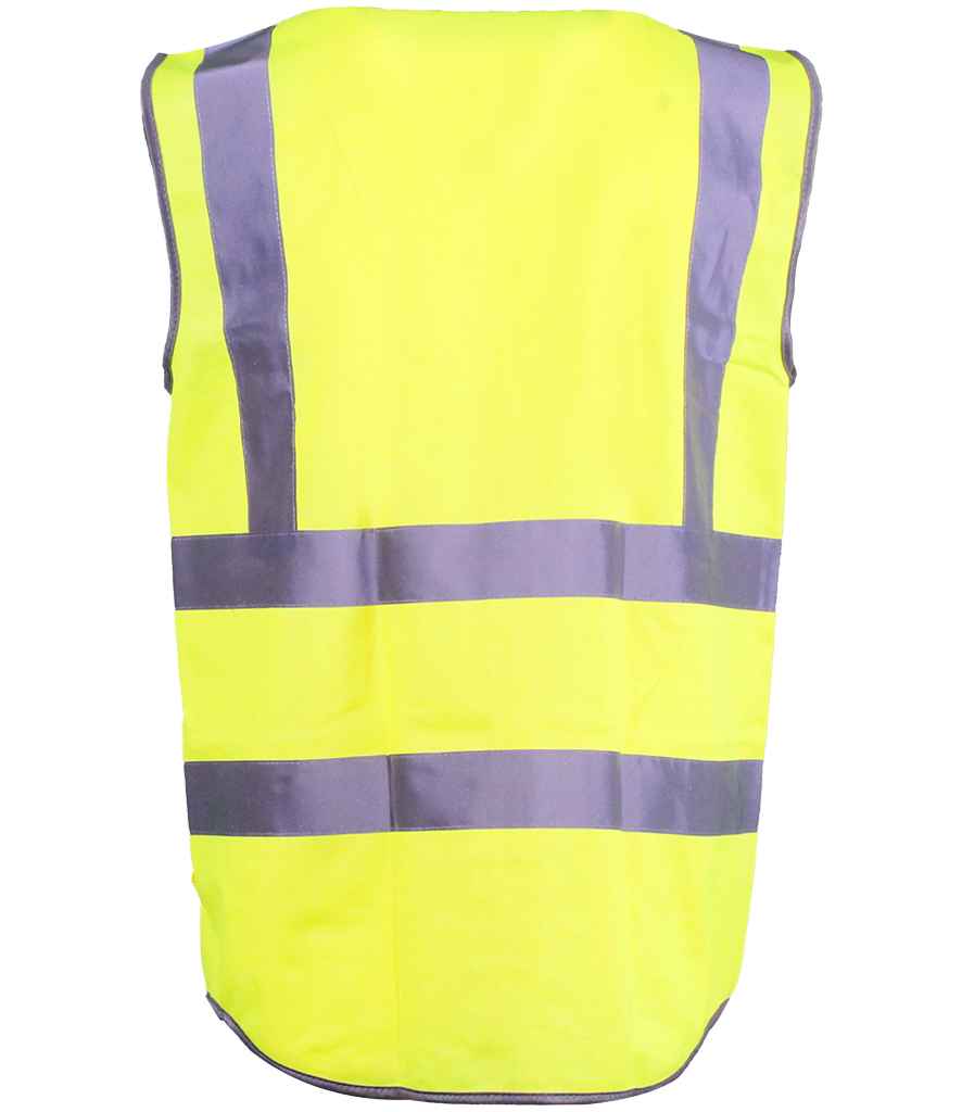Warrior Hi-Vis Executive Waistcoat - Yellow