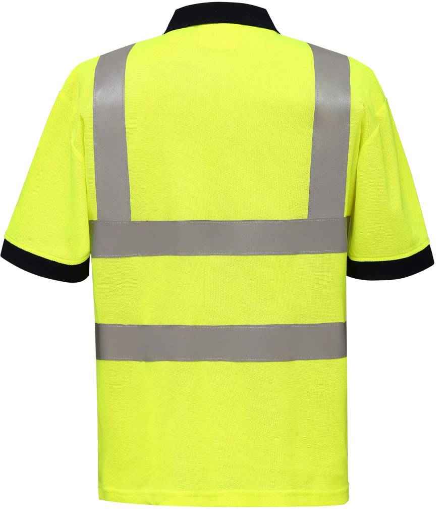 Yoko Hi-Vis Polo Shirt - Yellow