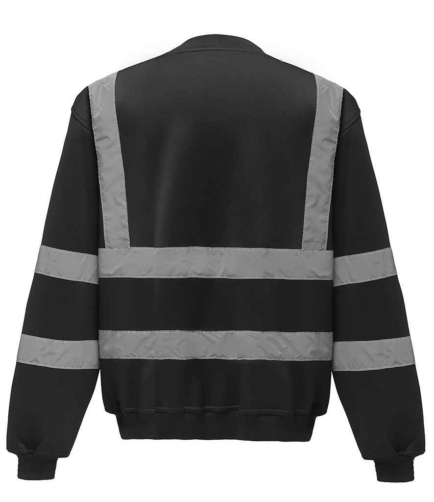 Yoko Hi-Vis Sweatshirt - Black