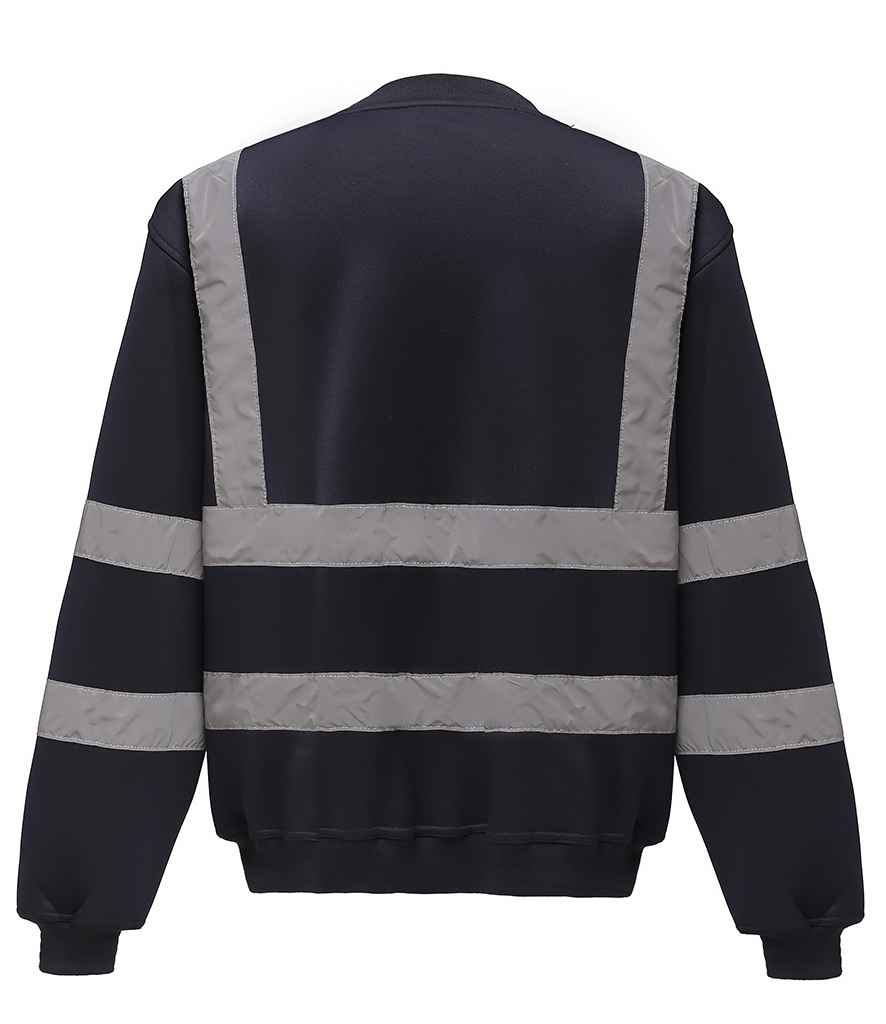 Yoko Hi-Vis Sweatshirt - Navy