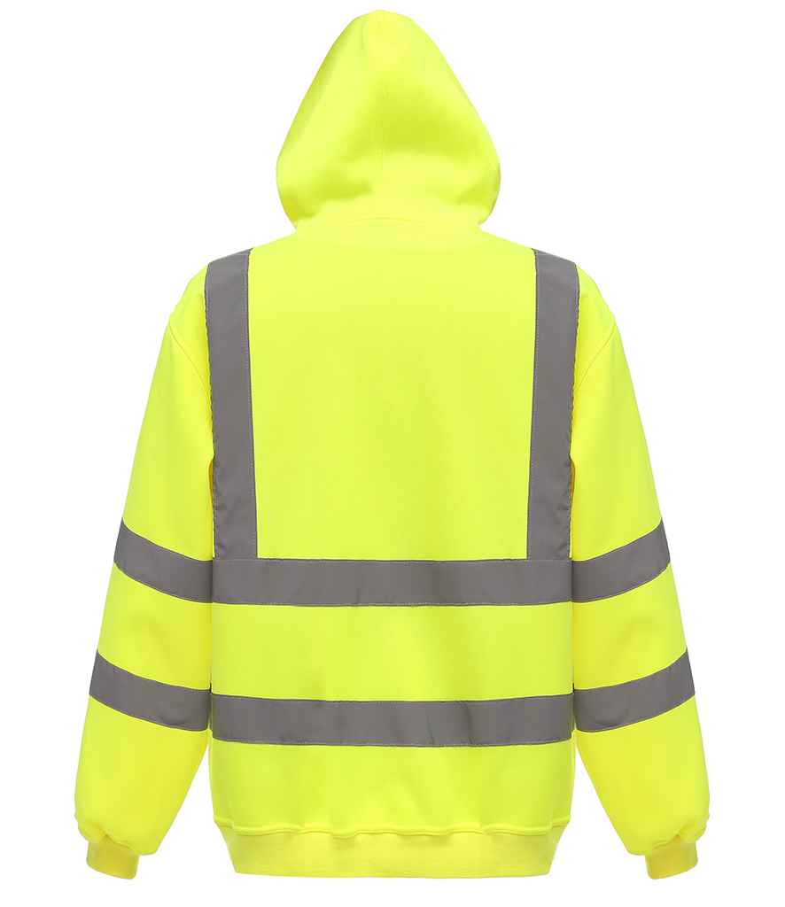 Yoko Hi-Vis Pull Over Hoodie - Yellow