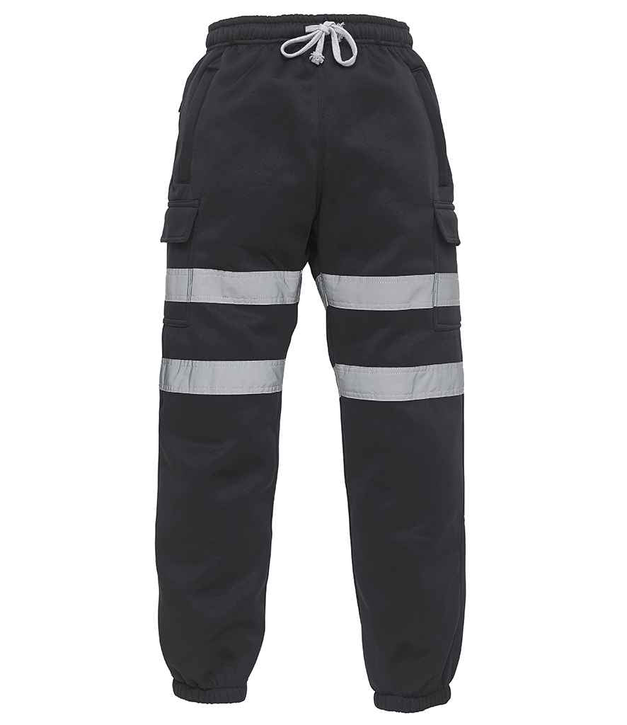 Yoko Hi-Vis Jog Pants - Black