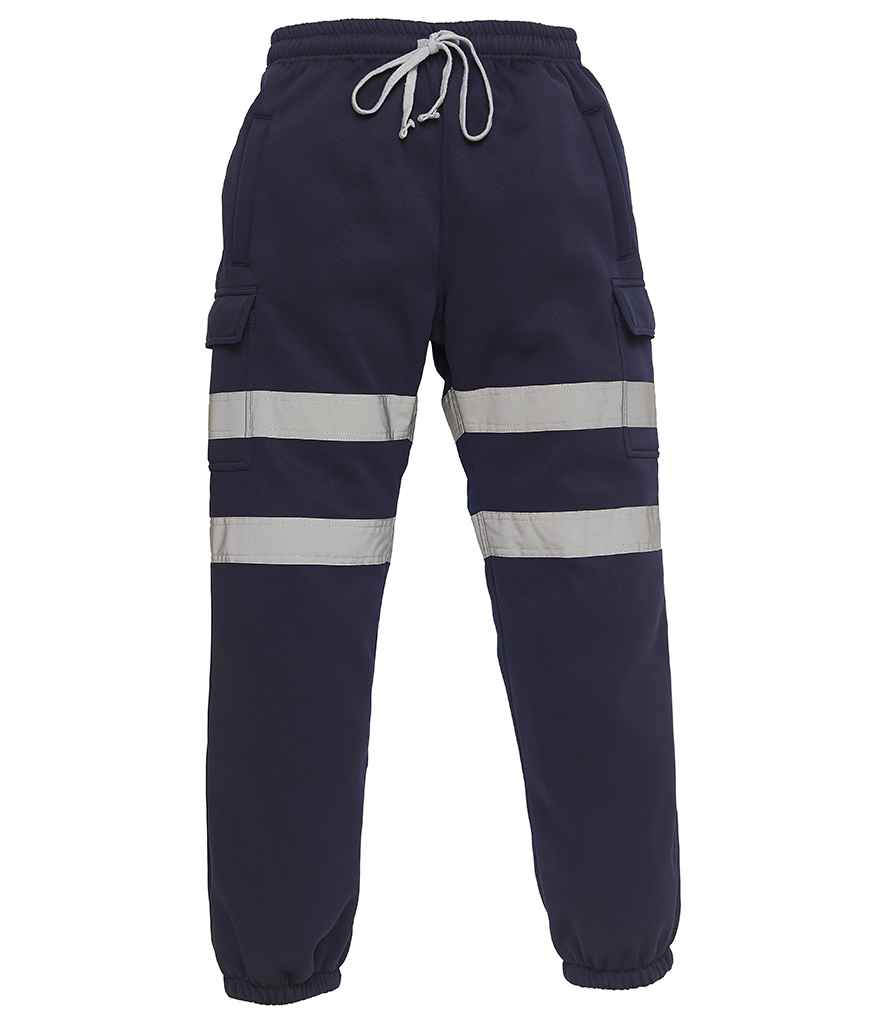 Yoko Hi-Vis Jog Pants - Navy
