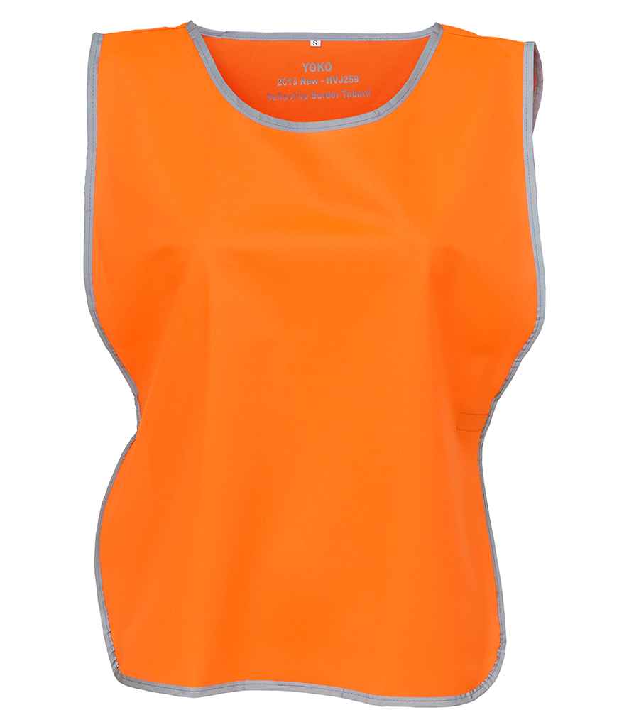 Yoko Hi-Vis Reflective Border Tabard - Orange
