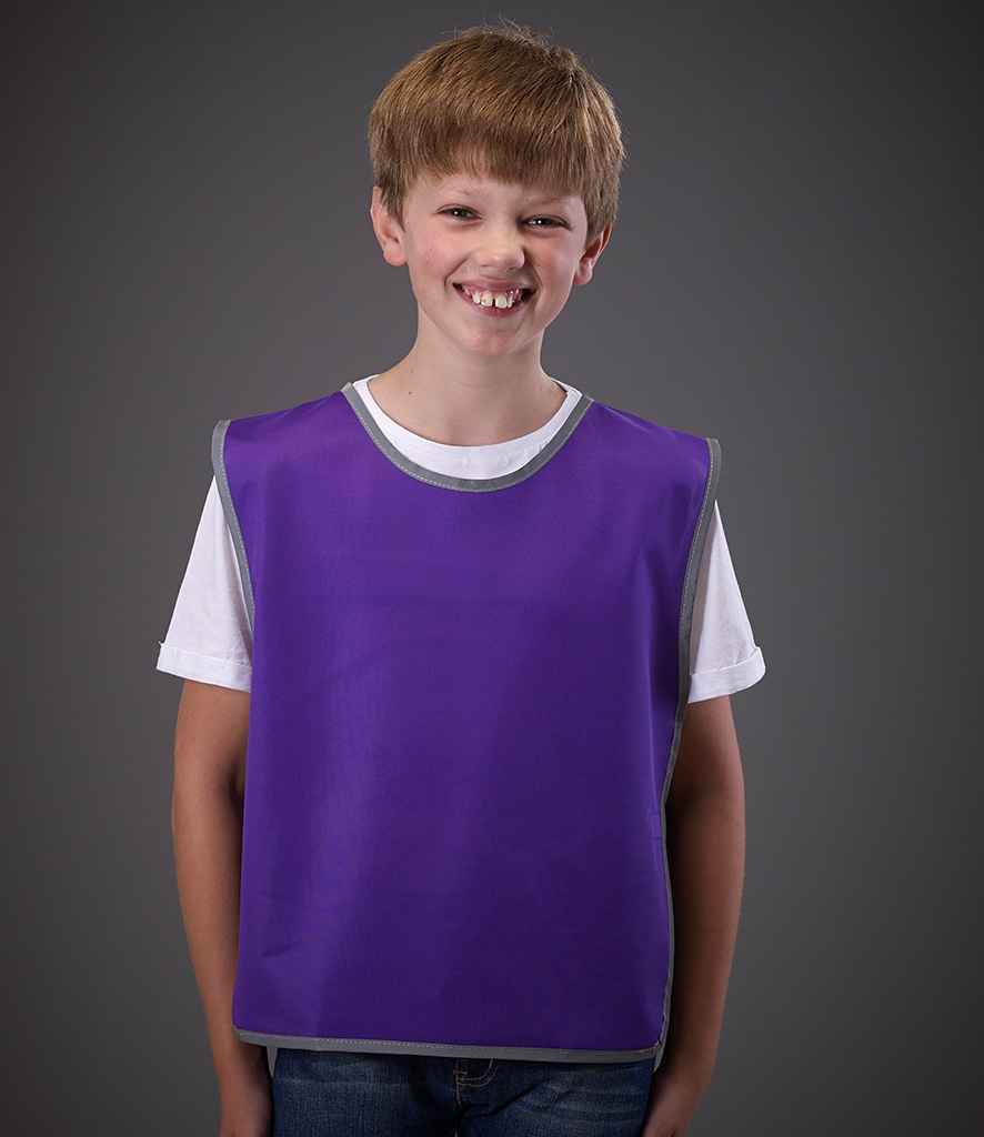 Yoko Hi-Vis Reflective Border Tabard - Purple