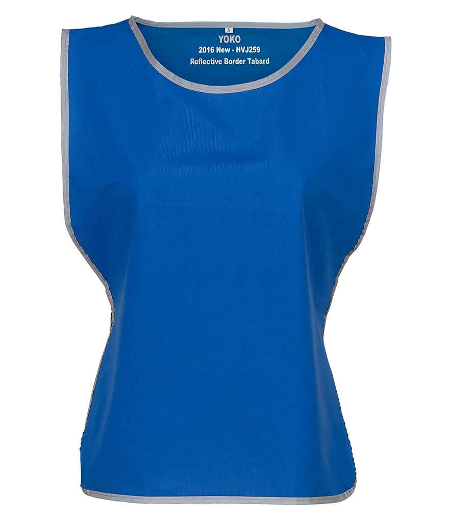 Yoko Hi-Vis Reflective Border Tabard - Royal Blue