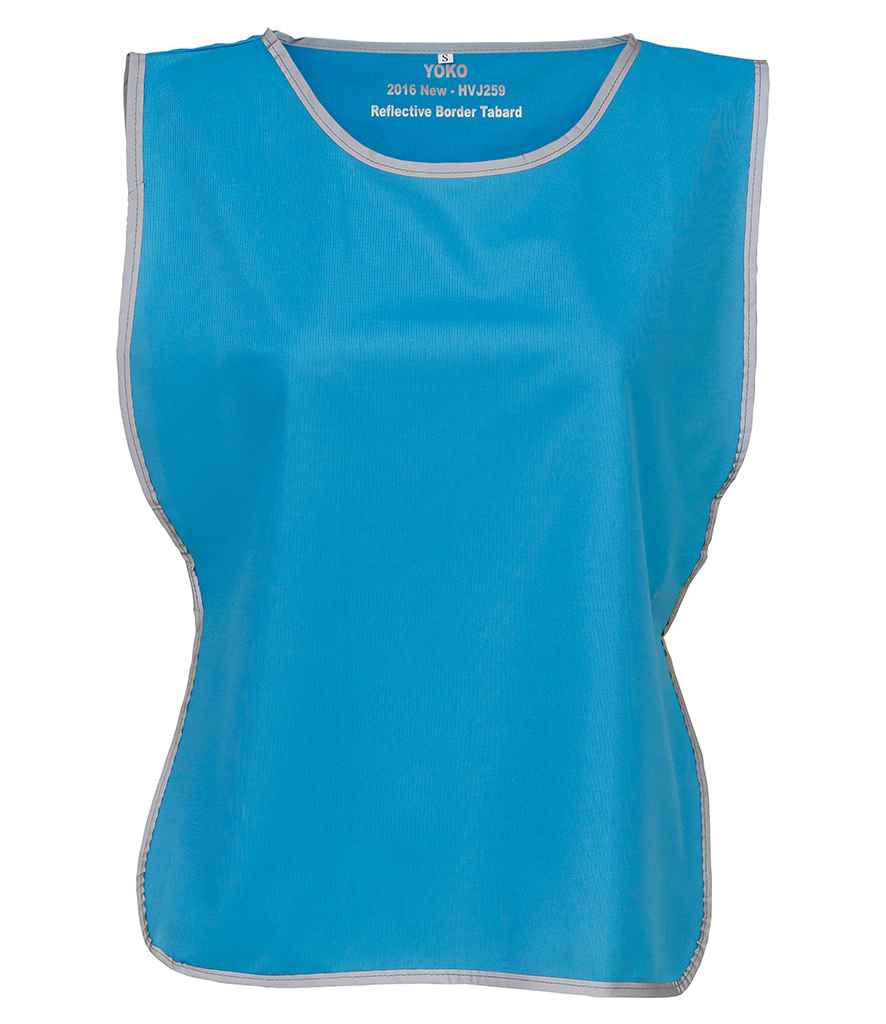 Yoko Hi-Vis Reflective Border Tabard - Sapphire Blue