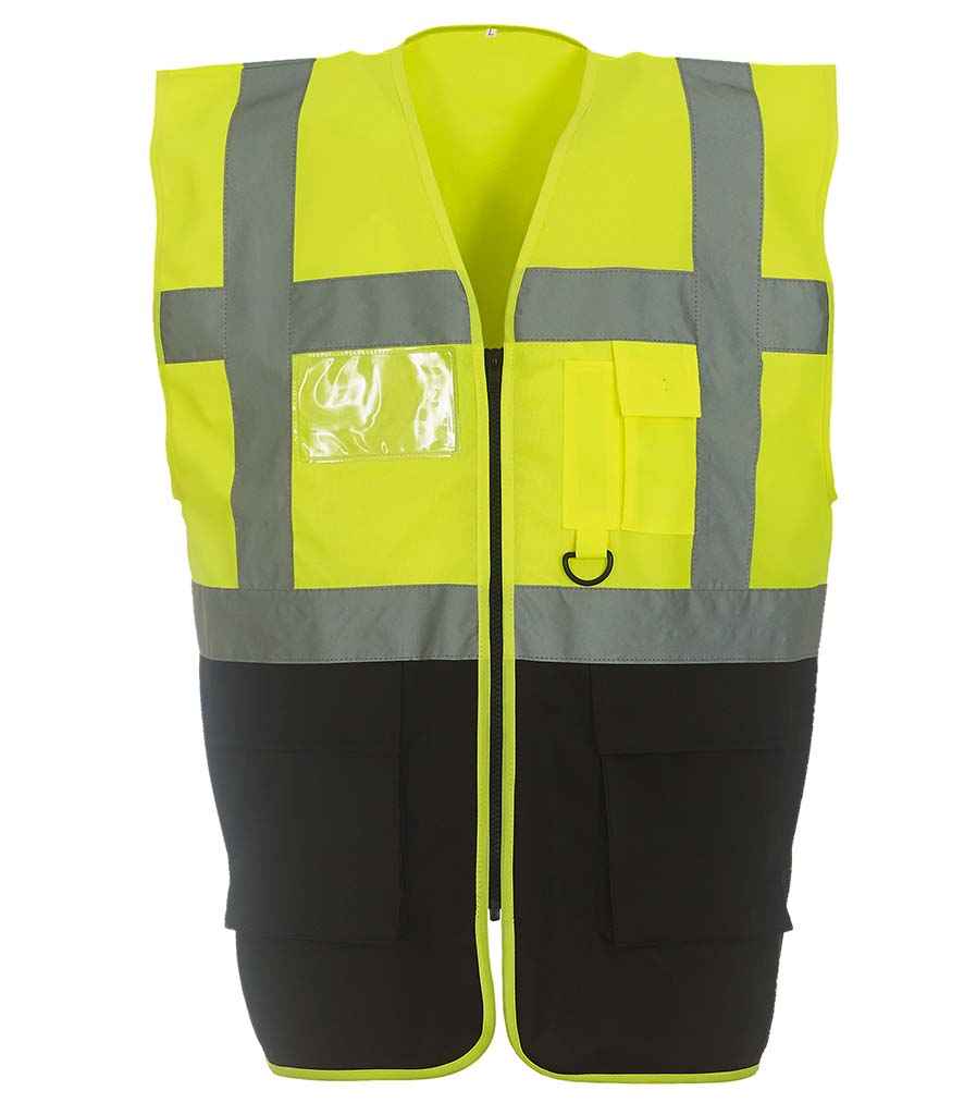 Yoko Executive Waistcoat - Part 2 - Yellow/Black