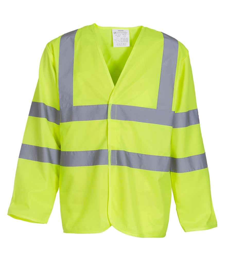 Yoko Hi-Vis Long Sleeve Jacket - Yellow