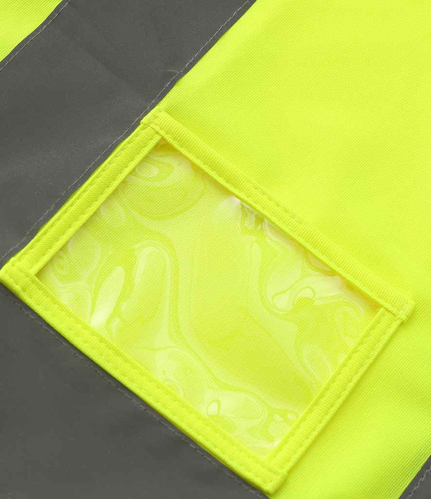 Yoko Zip ID Two Band & Braces Waistcoat - Yellow