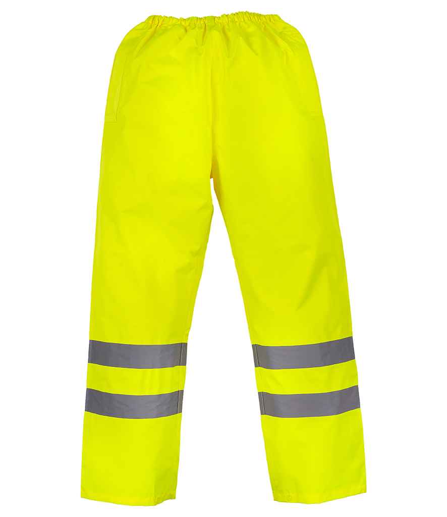 Yoko Hi-Vis Waterproof Overtrousers - Yellow