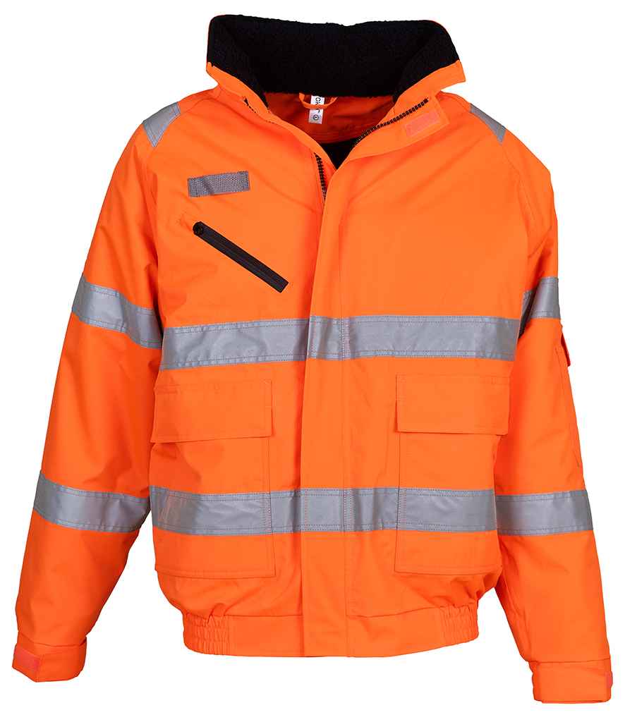 Yoko Fontaine Flight Jacket - Orange